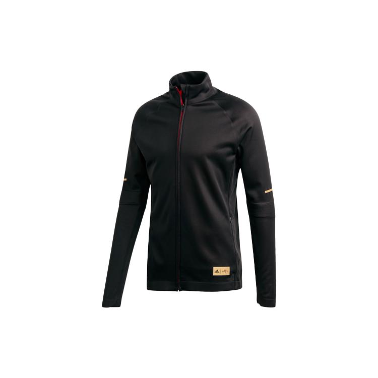 Adidas Коллекция CNY Куртки Мужские Черный Стойка Умеренный Другое DX2557 M