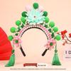 DIY Peking Opera Headband & Hair Accessories Kit for Dragon Boat Festival Team-Building Activity