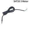 1Pcs Waterproof Stainless Steel IIC Module Digital I2C Probe 1/2/3 Meters SHT20 SHT30 SHT40 Temperature And Humidity Sensor