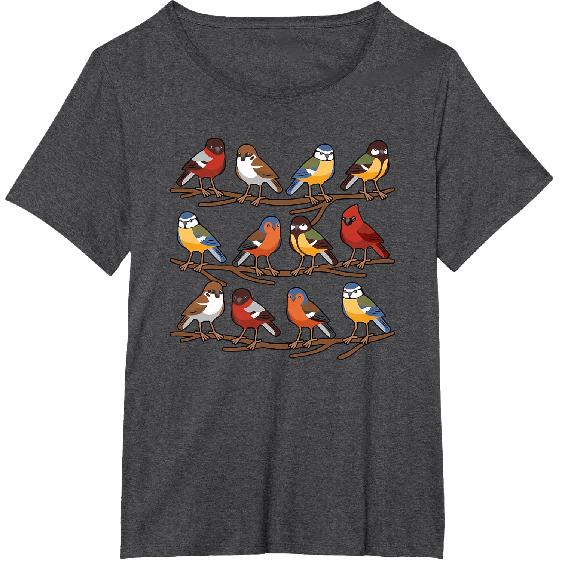 Bird Lover Birding Birdwatching Men  T-Shirt