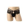 Sissy Lingerie Mens Sexy Lace See Through Skirted G-Strings Girly Underwear Bulge Pouch T-Back Thong Gay Crossdress Underpant