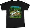 Hjortejagt T-shirt Herre Grafisk T-shirt Tøj Beklædning Udstyr Tilbehør Gaver