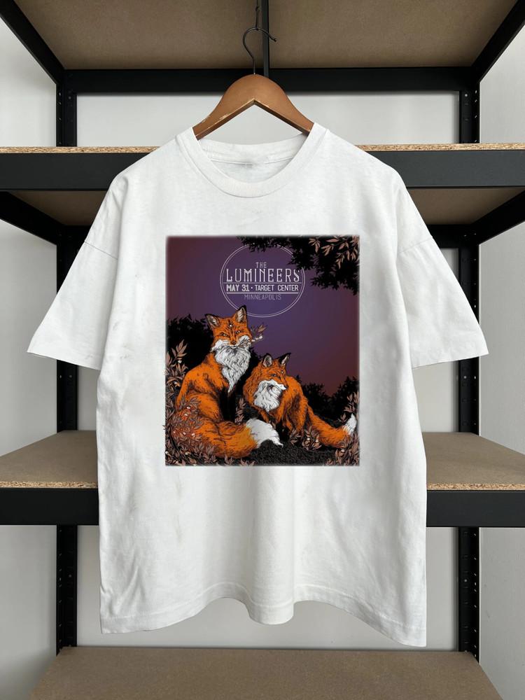 New Hot The Lumineers Minneapolis Music Shirt Cotton White S-5XL FF265 Unisex T-Shirt XXL