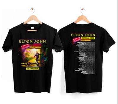 Maglietta Elton John Farewell Tour 2022, Maglietta The Final Tour 2022