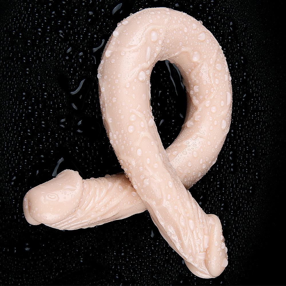 Double-Ended Adult Toy for Adults, TPE Personal Accessory, Non-Electric Battery-Free Design, 1 Pc, Four Sizes Available