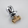1Pcs Copper Bathtub Faucet Valve 1/2'' 3/4'' Bathroom Shower Cold Water Tap Valve Single Handle Concealed Angle Valve Accessory