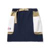 Li Ning X CHUMS Collaboration Series Comfortable Simple Versatile Casual Skirt Women Skirts Algae-Brown Gem-Deep-Blue ASKV208-2