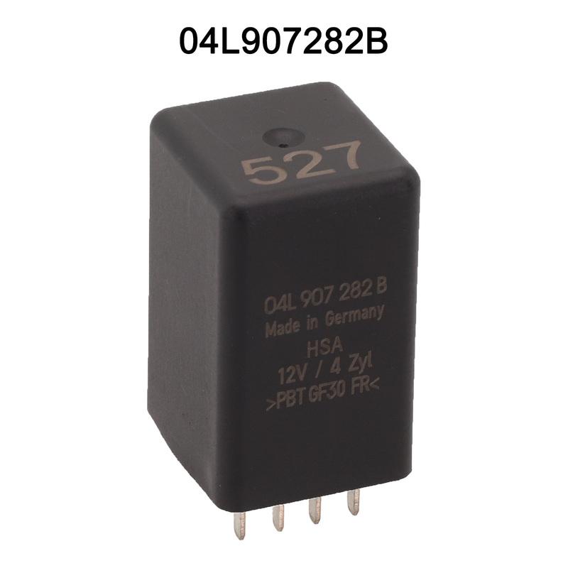 Replacement Part Car Maintenance Colour Black 04L907282B Relay Non-deformation Quick To tall Replacement tallation