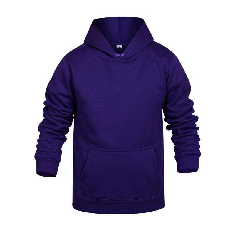 

Men s Hooded Sweatshirt with Round Neck, Casual Couples Jacket S білий