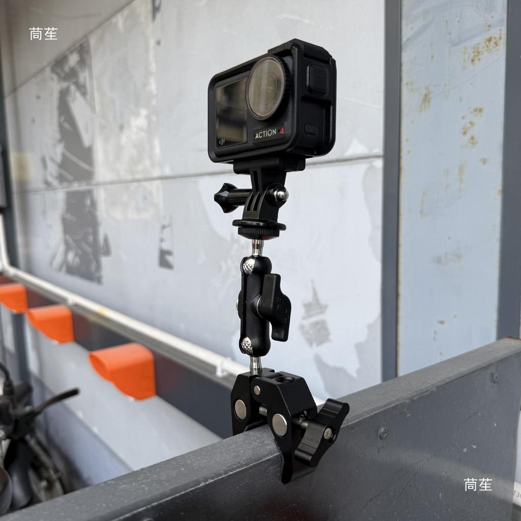 Universal Metal Crab Claw Clip: 360° Mobile & Camera Mount