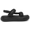 PUMA Women's Black Suede Mayu Nimbus Sandals 383379-02