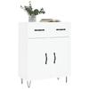 VidaXL Buffet blanc 69,5x34x90 cm bois d'ingénierie 827972