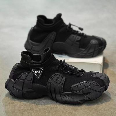 Moda 2025 Nowe Lato Męskie Buty Lazy Outdoor Oddychające Męskie Trampki Casual Miękka Podeszwa Męskie Gruba Podeszwa Buty Tenisowe Zapatillas Hombre