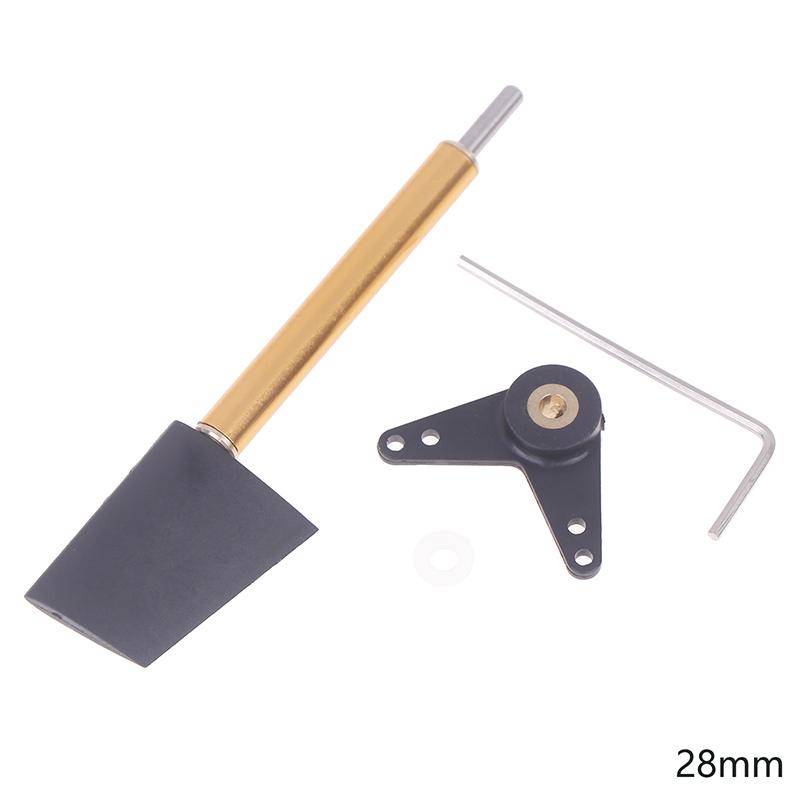 

Руль направления из нейлона хорошего качества Пластиковый руль для радиоуправляемой лодки Высота 28 мм/36 мм/44 мм/52 мм Плечо 90 градусов или 180 градусов A1