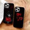 Flower of Hell Phone Case For iPhone 17,16,15,14,13,12,11 Plus,Pro Max,XS,Colorful Silver Black Cover