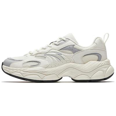 Millennial Generation Slip Resistant Abrasion Resistant Low Top Casual Shoes Men's White Gray 112518812-3