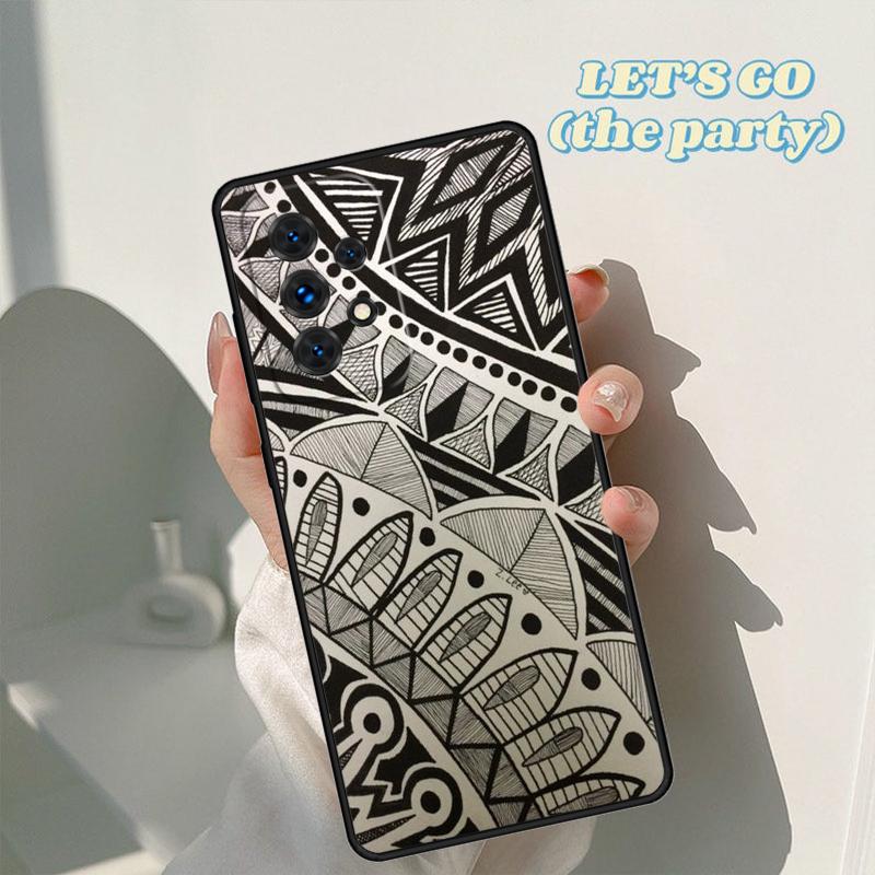 Hawaiian Ornament phone case For Samsung Galaxy A42 A31 A40 A51 A71 A32 A80 A91 A52 A72 A73 A20e A21S A50 A70 A11 A12 Cover
