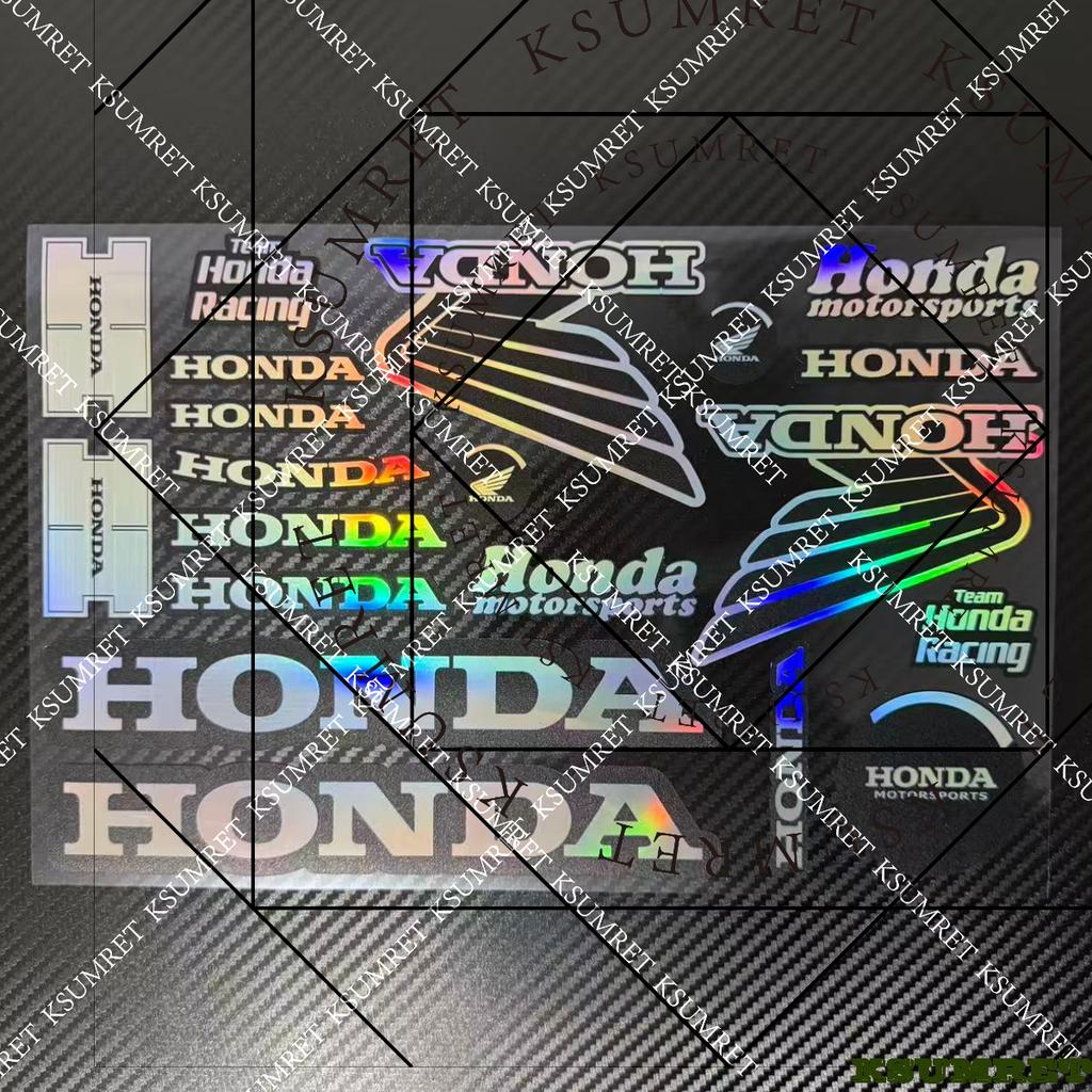 hbdf4 For Laser Honda CBR FIREBLADE HRC Racing Sticker Team Motorcycle Stickers Logo Decal