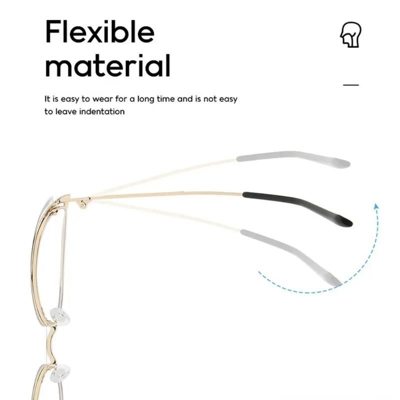 Fashion Cat Eye Anti Blue Light Glasses for Women HD Optical Eyewear Trendy Office Blue Rays Blocking