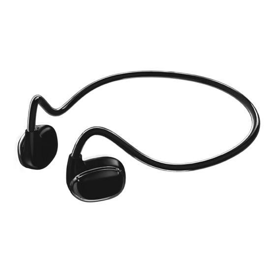 Air Conduction Earphones HiFi Stereo Sound Open Headphones Neck Mounted Bluetooth-compatible 5.3 Handsfree Wireless Earphones