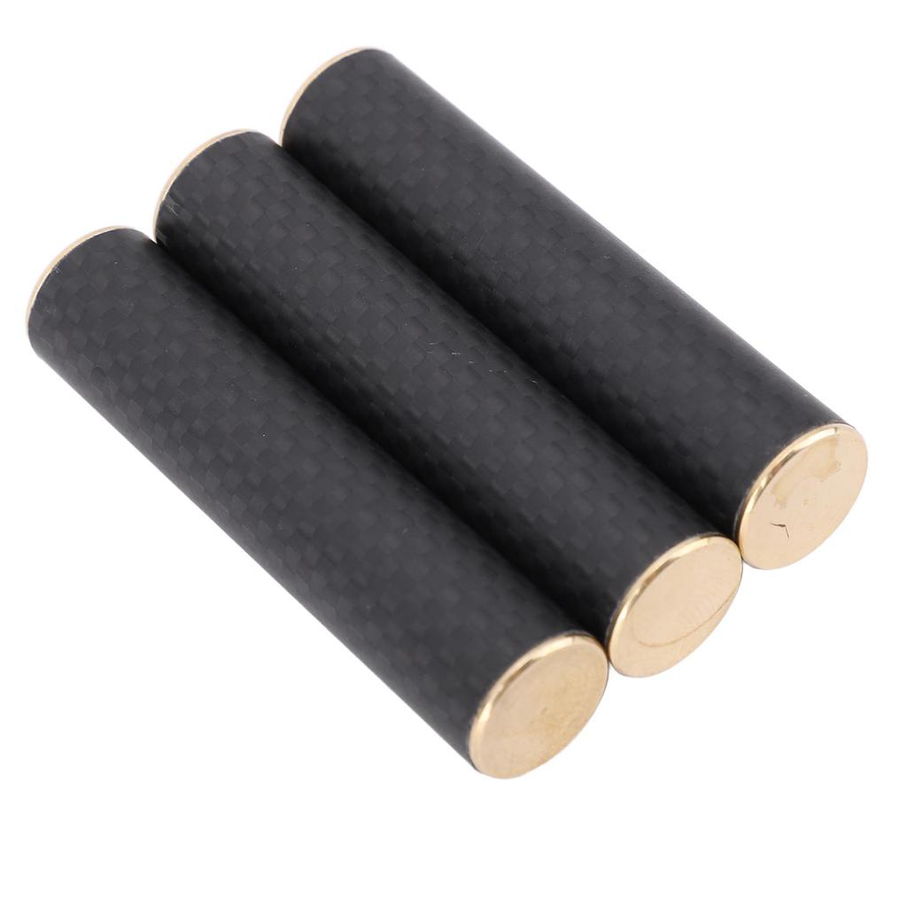 Fingertip Rotating Toy Magnetic Metal Carbon Fibre Three Section Stick Rotating Toy for Adult