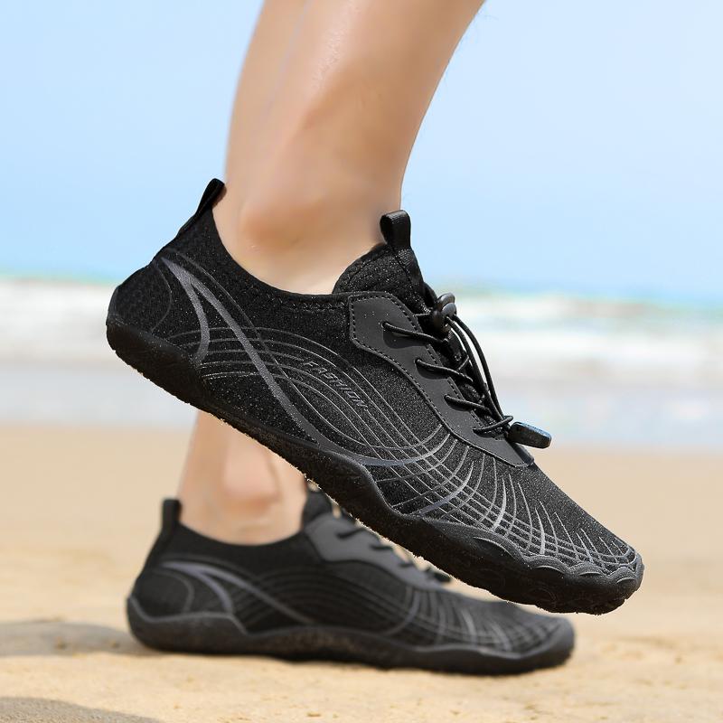 Quick Dry Water Shoes Breathable Soft Beach Wading Footwear Lightweight Aquatic Shoes for Men Women Surfing Diving River Trekking