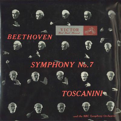 LP Record LUDWIG VAN BEETHOVEN - ARTURO TOSCA - Symphony No. 7 LS2016 Victor Red Seal 1954 Japan Classical Used