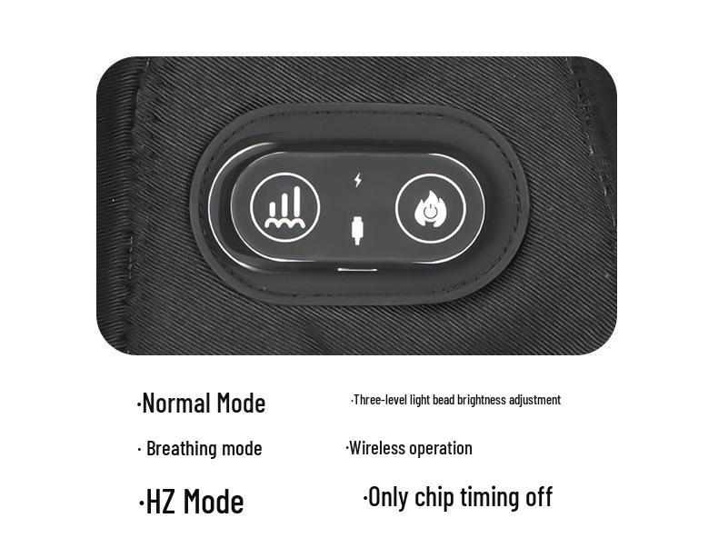 Rechargeable Red LED Hair Growth & Health Cap - 100 LEDs, Three-Speed Adjustment