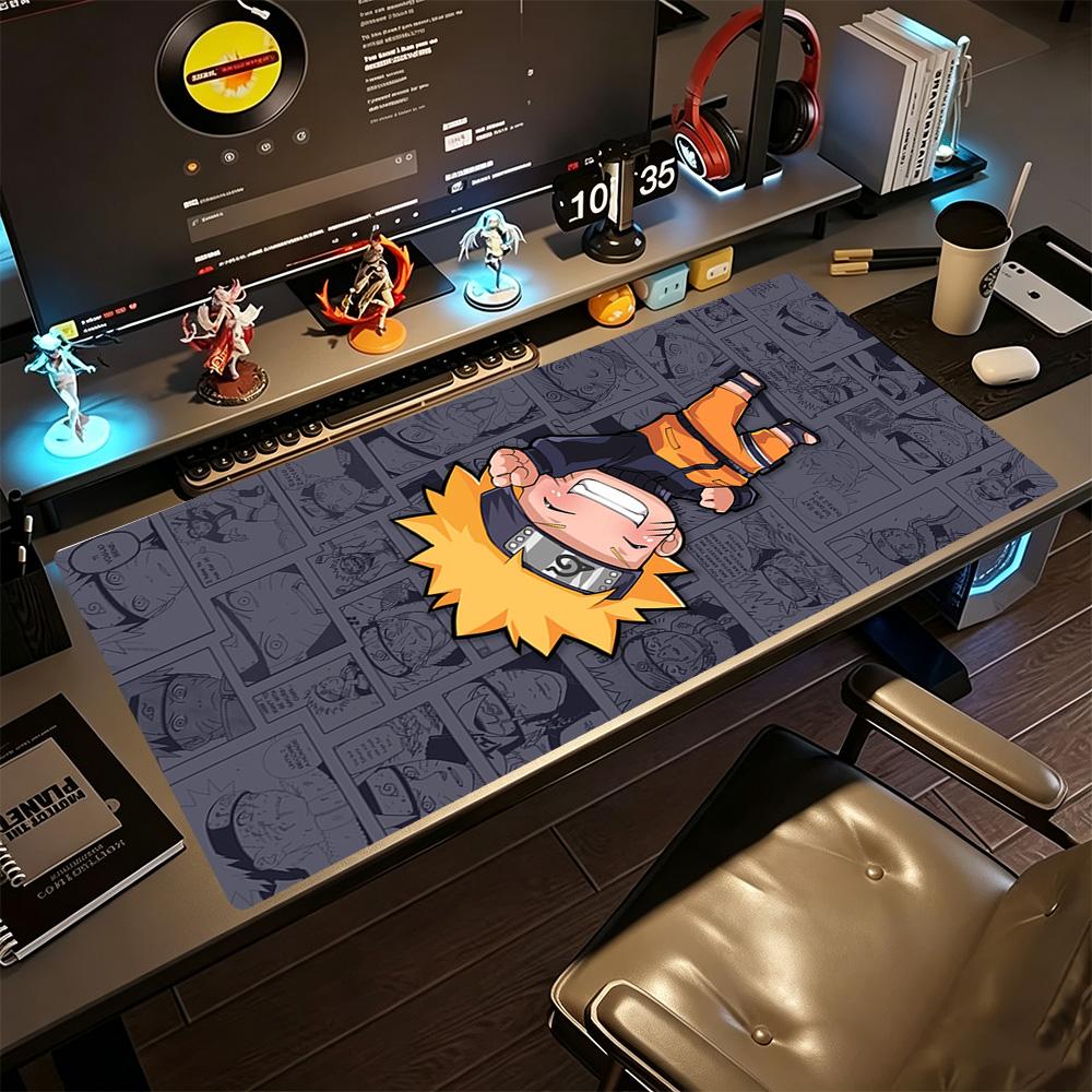 Naruto Large Mouse Pad Gaming Laptop Mouse Pad HD Print Desk Pad Non-Slip Rubber Base Perfect Gift for Gamers