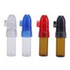 4PCS Portable Spices Dispenser with Knob Switch PP Refillable Mini Spices Storage Bottle Salt and Pepper Shaker with Funnel for Camping Travel