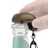 Mini Fast Helmet Keychain Hiking Camping Bottle Cap Opener Decrowner Dummy Helmet Shaped Toy Decoration Gift Outdoor Tool
