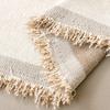 Chenille Sofa Cover Blanket Homestay Bedroom Universal for All Seasons Towel Dustproof Decorative Striped Sofa Towel Cover Cloth