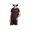 Adidas Adicolor Classics 3-Stripes Tee Black Men Streetwear IA4845