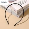Colorful Matte Plastic Headband Korean Style Anti Slip Teeth Hair Clasp for Women Face Wash Press Hair Comfortable