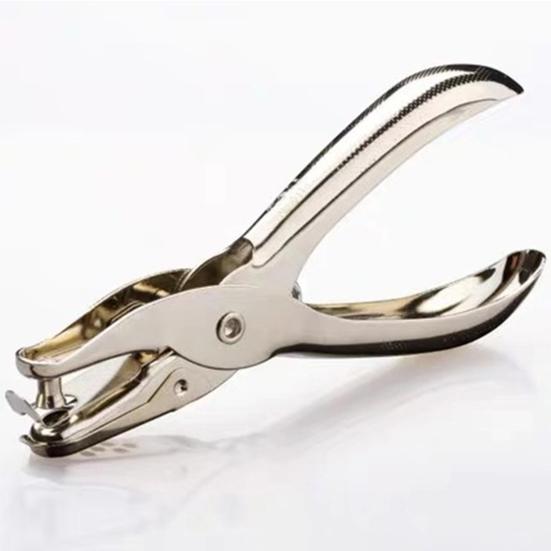 6mm Hole Puncher Single-hole Multifunctional Metal Hole Punch Pliers for Ticket