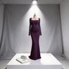 Elegante Abito da Sposa in Pizzo Primaverile con Maniche Lunghe per Spose ed Eventi Formali