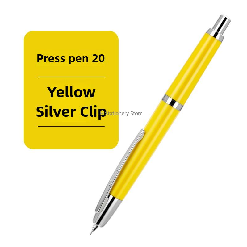 JINHAO 20 Press Fountain Pen Elegant Luxury Ink Pen F EF Nib Writing Calligraphy Pens School Supplies Stationery