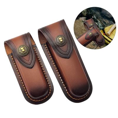 Leren Schede Meshoes Zakvouwmes Schede Houders Holsters Handgemaakte Meszakjes Hoes Cadeau voor Mannen
