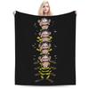Dalton Brothers Wild West Lucky Luke Blankets Fleece Autumn/Winter Cartoon Ultra-Soft Throw Blanket for Sofa Car Bedding Throws