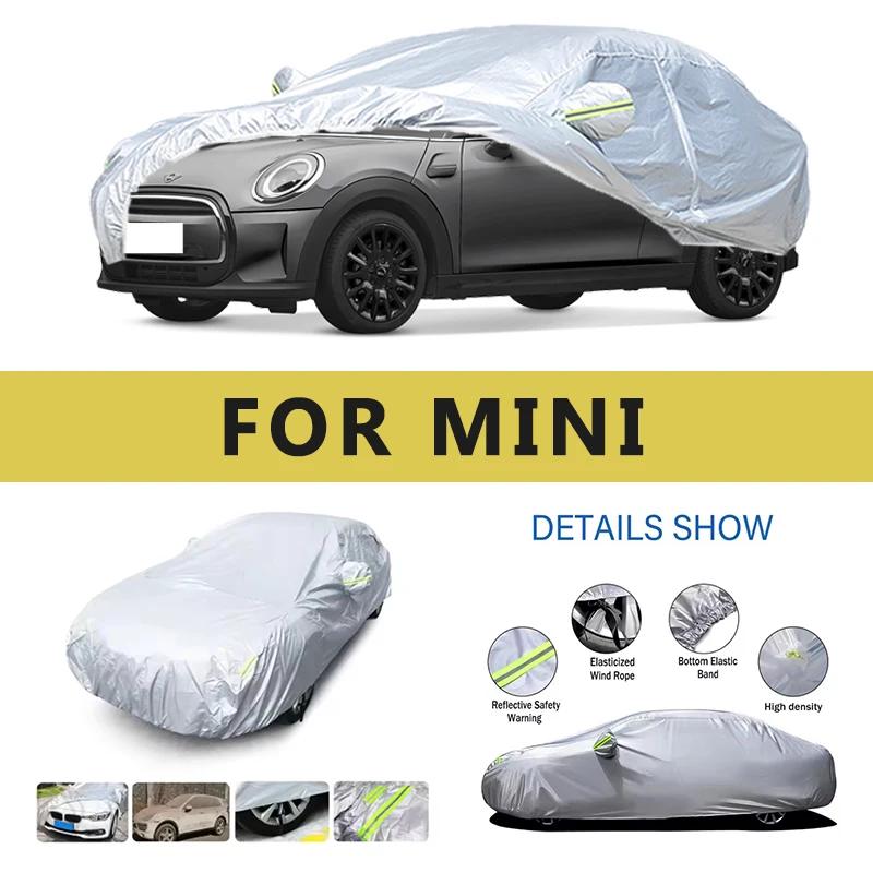 For MINI Car Cover Outdoor Protection Covers Snow Sunshade Waterproof Dustproof Exterior UV Car Accessories