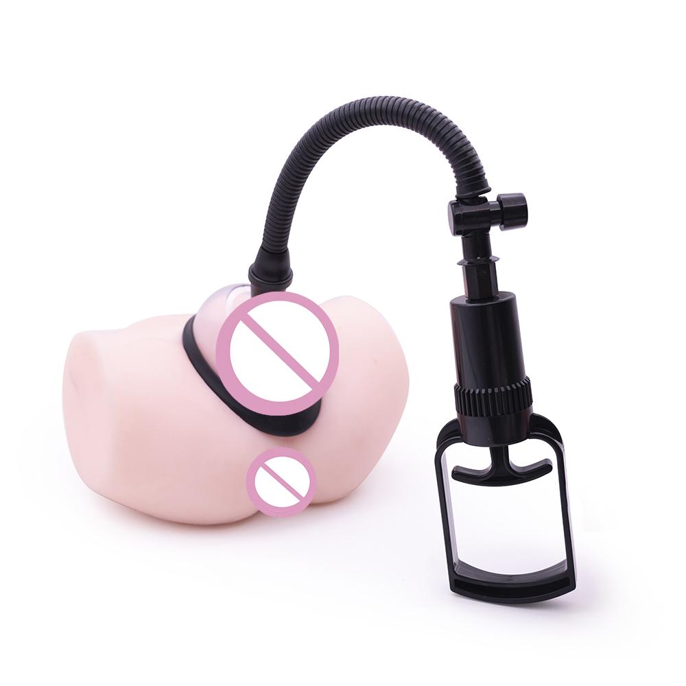 Brystmassasje brystvortestimulator Forstørr Vakuumpumpedeksel Voksen Sexleketøy Kvinner Pussy Pump Vagina 110/130mm Klitoris