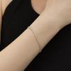 Silver 925 Brilliant Slim Tennis Bracelet #LSB17