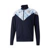 Manchester City Football Club Contrast Cloud Print Casual Sports Jacket Men Jackets Blue White 765202-05