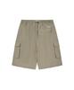 COVERNAT Bermuda Cargo Nylon Shorts Khaki Beige
