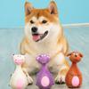 High Quality Squeaky Rubber Pet Toy For Dogs In Fun Cartoon Design And Colors