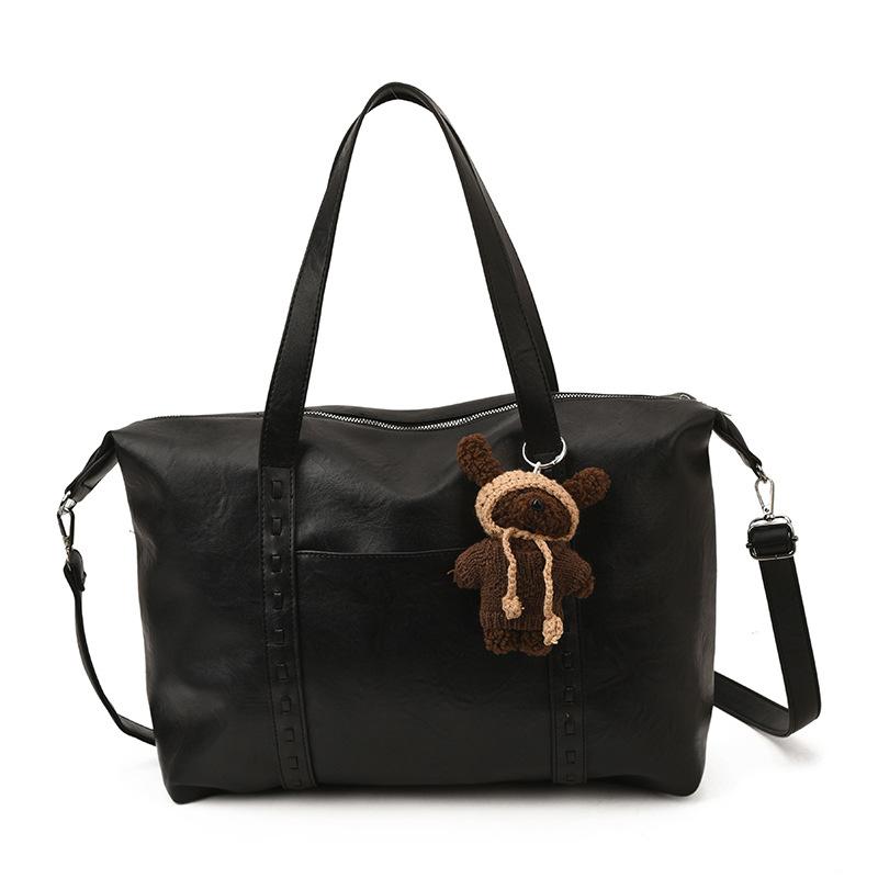 

Large-capacity commuter tote bag women s 2025 new high-end shoulder messenger bag casual handbag tide no pendant