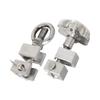 1pc 304 Stainless steel suspension ring nut Bolt Hardware fastener Buckle Accessories U-shaped nut buckle Hardware accessories