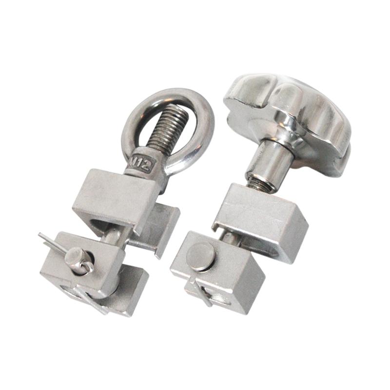 1pc 304 Stainless steel suspension ring nut Bolt Hardware fastener Buckle Accessories U-shaped nut buckle Hardware accessories