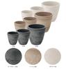 Richell Pot Planter Botany Plain Pot 15 Type Diameter X Height Cm 000645 Dark Gray Pack of 5 15.3 15.1