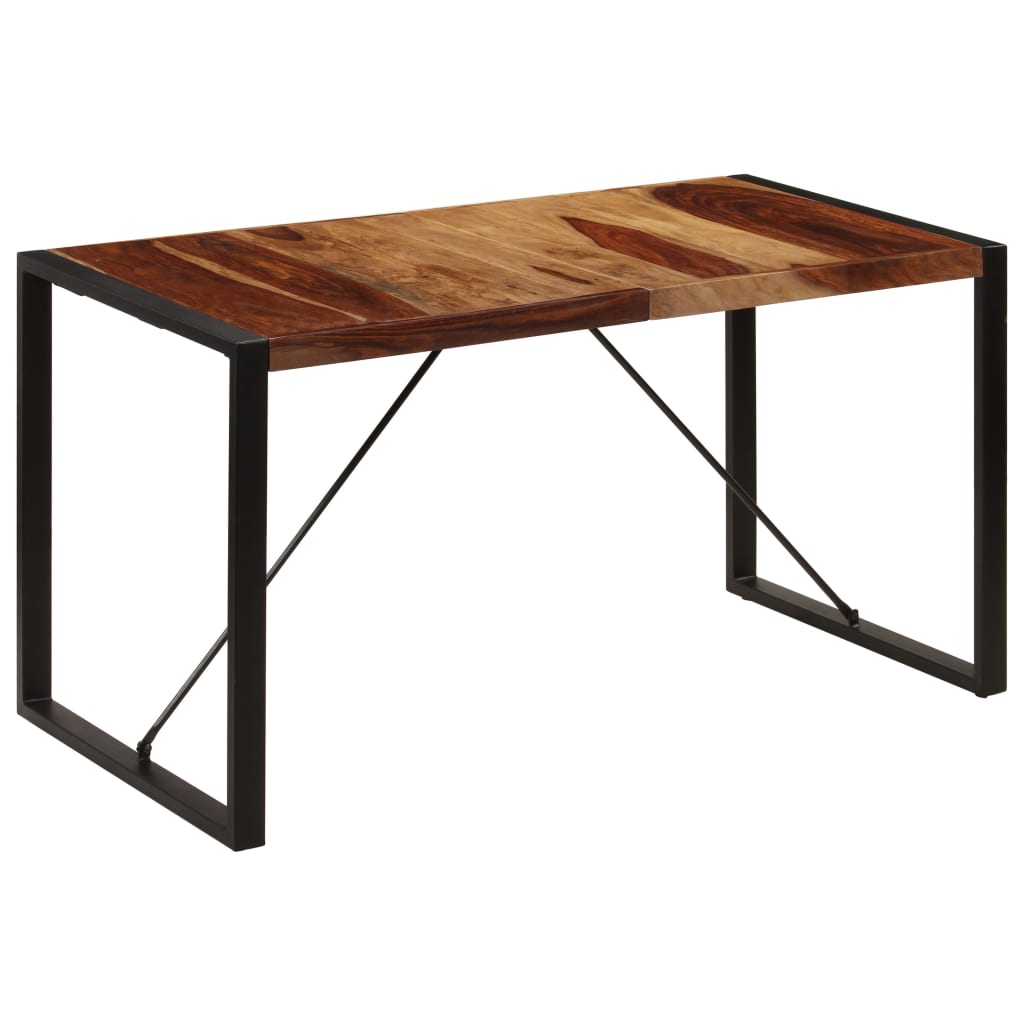 Dining Table 140 x 70 x 75 cm Solid Acacia Wood